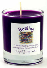 Load image into Gallery viewer, Crystal Journey Soy Herbal Candles
