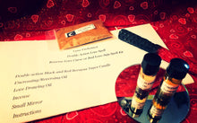 Load image into Gallery viewer, Double Action Love Spell Kit     Reverse  Love Curse or Bad Love Juju
