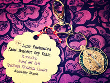 Load image into Gallery viewer, Saint Benedict Key Chain
