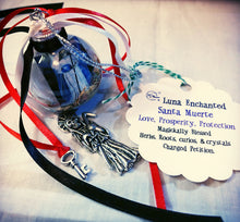 Load image into Gallery viewer, Santa Muerte Love, Prosperity &amp;, Protection &amp; Blessings Talisman
