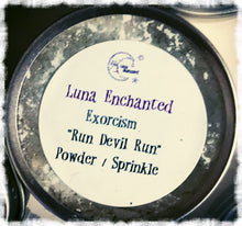 Load image into Gallery viewer, Exorcism" Run Devil Run" Powder Sprinkle
