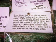 Load image into Gallery viewer, Hoodoo Green Money Rice
