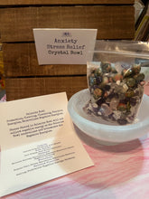 Load image into Gallery viewer, Anxiety Stress Relief Crystal Bowl
