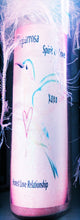 Load image into Gallery viewer, Chuparrosa/ Hummingbird Spirit of Love/ Honest Love Relationship Novena Spell Candle
