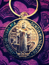 Load image into Gallery viewer, Saint Benedict Key Chain
