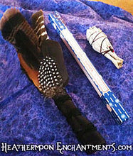 Load image into Gallery viewer, Smudging Feather Fan
