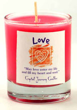 Load image into Gallery viewer, Crystal Journey Soy Herbal Candles
